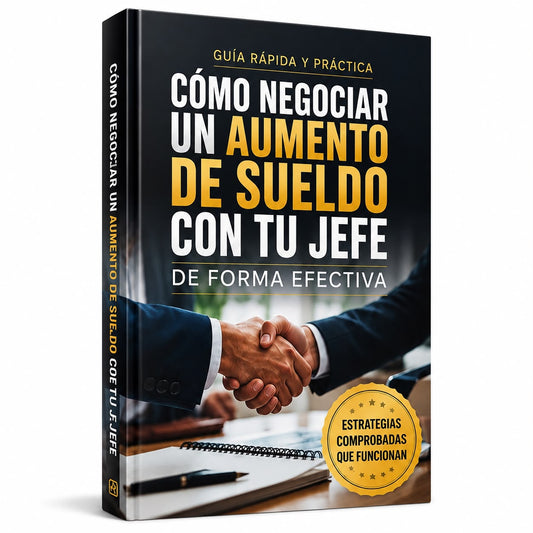 Cómo negociar un aumento de sueldo